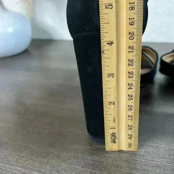 Sam Edelman Yancy Block Heel Ankle Strap Sandals - Picture 6 of 7